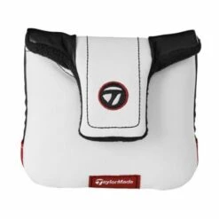 Taylormade Mallet Putter Headcover (Black, White & Red) 9 Taylormade Mallet Putter Headcover (Black, White & Red) -Golf Shop tm mallet hc 2 450x450 1