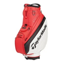 Taylormade Tour Staff Bag (Red, Black & White)