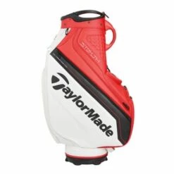 Taylormade Tour Staff Bag (Red, Black & White) -Golf Shop tour staff tm 4 450x450 1