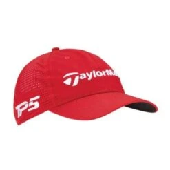 TaylorMade Tour TourLite Tech Cap (Red) -Golf Shop tourlite tech red 2 450x450 1