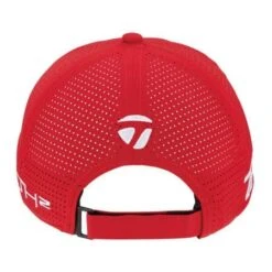 TaylorMade Tour TourLite Tech Cap (Red) -Golf Shop tourlite tech red 3 450x450 1