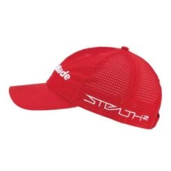 TaylorMade Tour TourLite Tech Cap (Red) -Golf Shop tourlite tech red 5 450x450 1