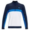 Under Armour Storm Midlayer Half-Zip (Navy Academy, Victory Blue & White) -Golf Shop under armour storm midlayer half zip 1370119 410 2